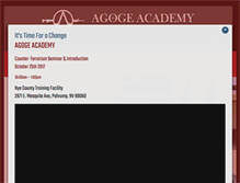 Tablet Screenshot of agogeacademy.com
